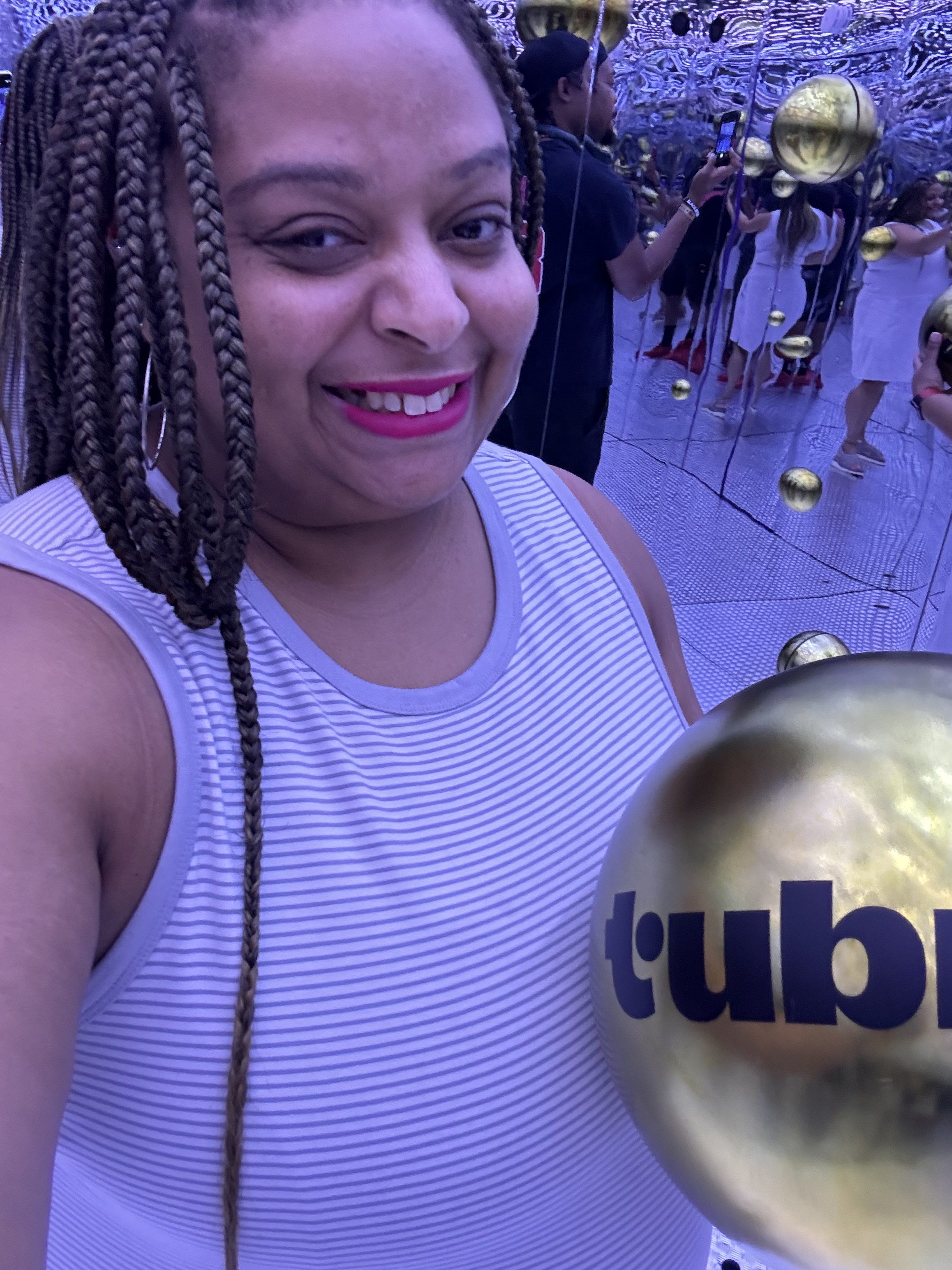 Inside a Tubi Mirror Room